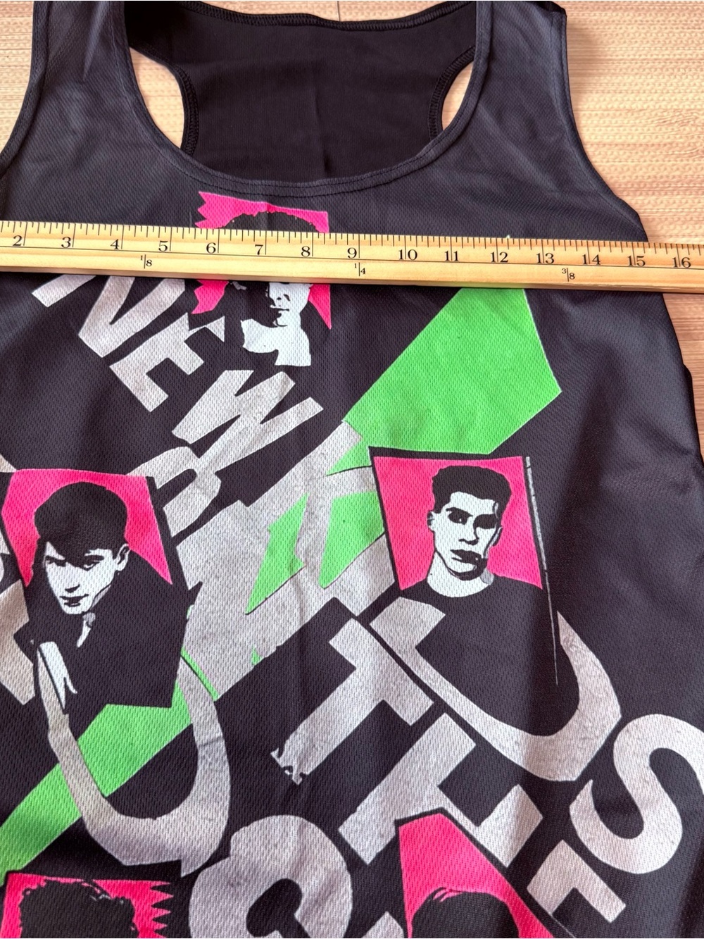 80s New Kids on the Block Style Graphic Tank Top Womens Medium - Picture 5 of 7
